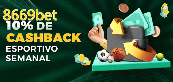 10% de bônus de cashback na 8669bet